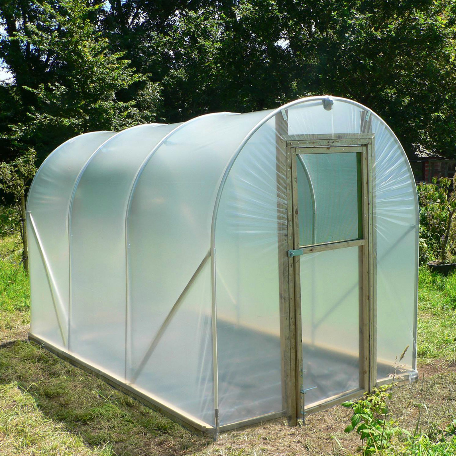 6ft Wide Polytunnel | Small 6ft Wide Domestic Polytunnels For Sale