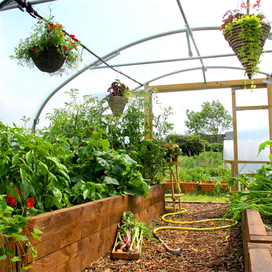 16ft Wide Polytunnels, 16ft Poly Tunnels For Sale at First Tunnels