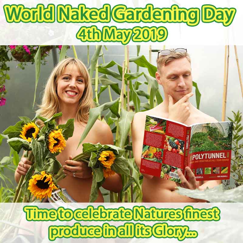 World Naked Gardening Day 2019 First Tunnels